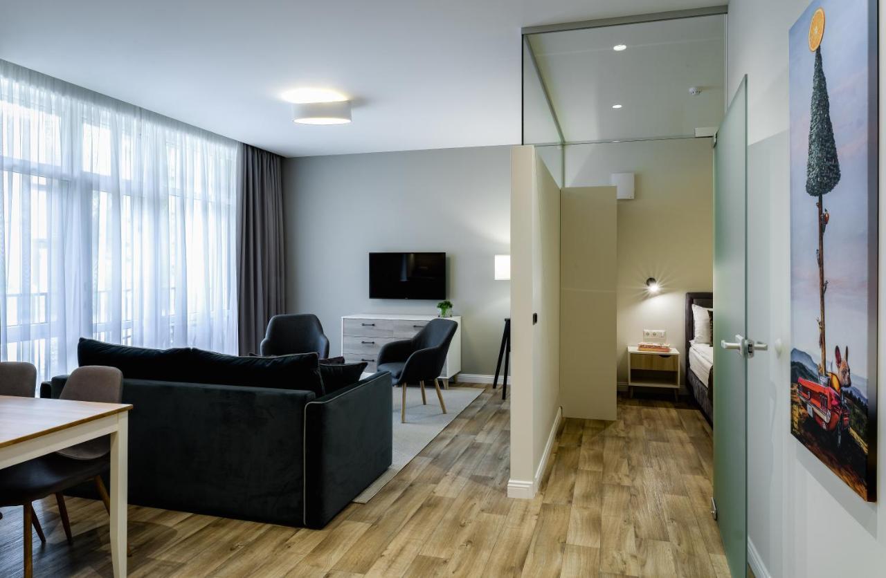 Rusnes Perlo Apartamentai Kültér fotó